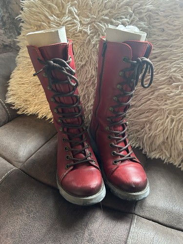 Fly london red - london, calf