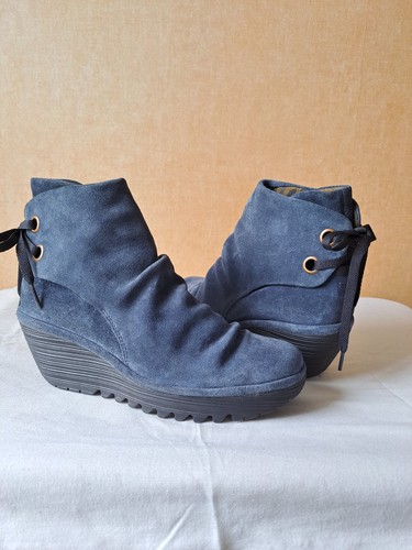Fly london yama blue suede - fly,