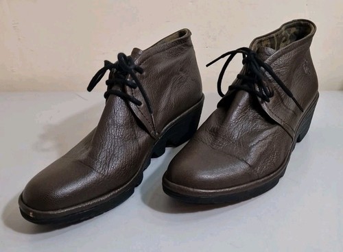 Fly london brown lace ankle - fly,