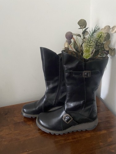 Fly london mes leather calf - mes,