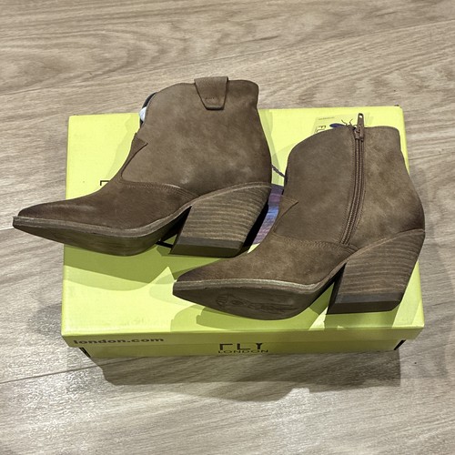 Fly london ladies waxi taupe - london,